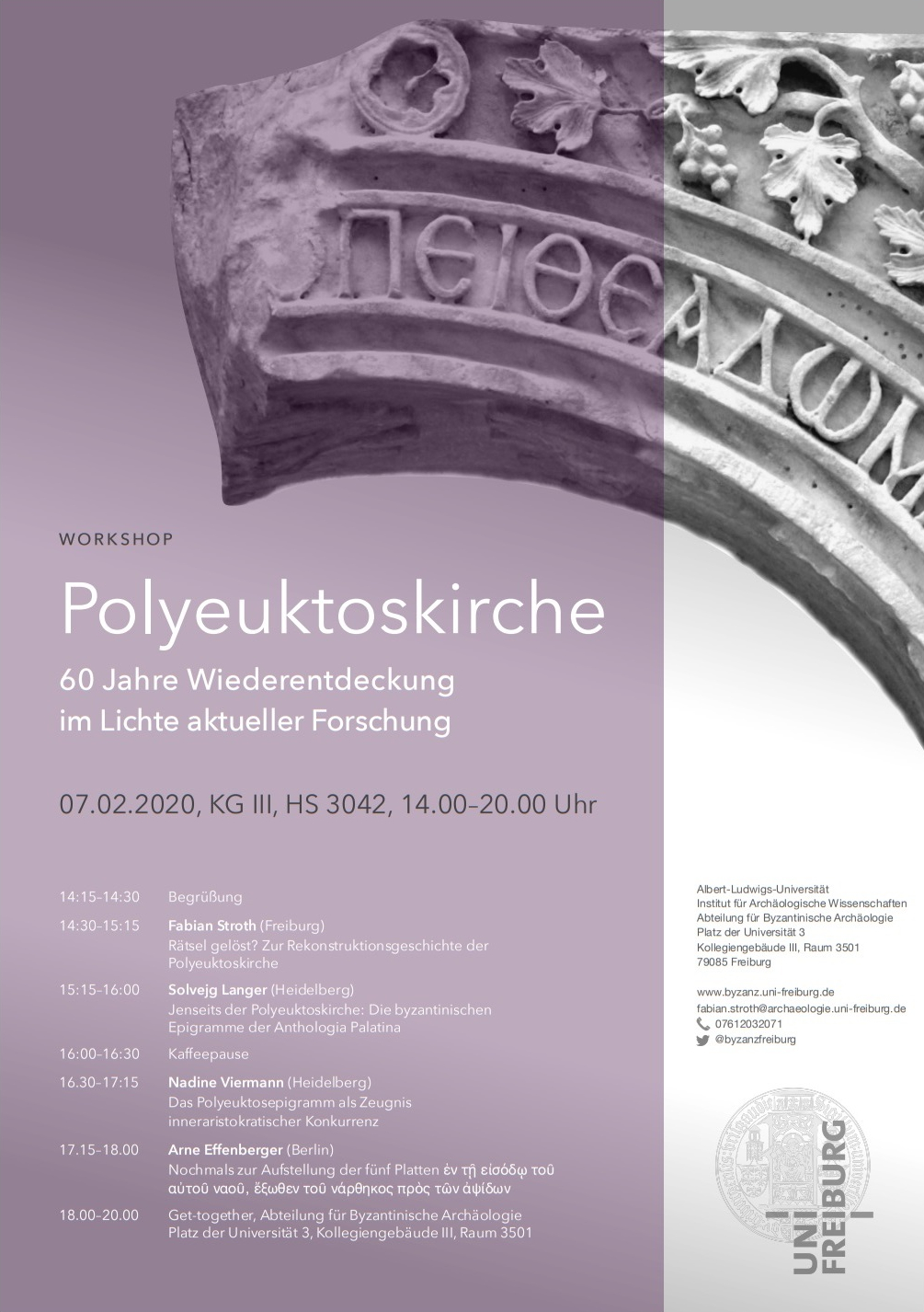 Poster Workshop Polyeuktoskirche